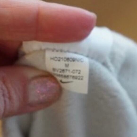 Nike Pull On High Rise Jogger Pants Bone Mens Size Medium BV2671-072 - Picture 7 of 7